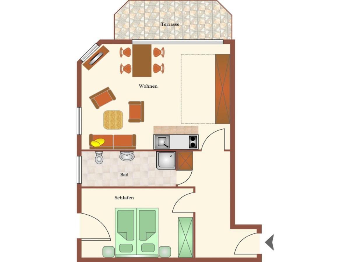 Haus Duenenglueck, Whg. 14 Apartman Cuxhaven Kültér fotó